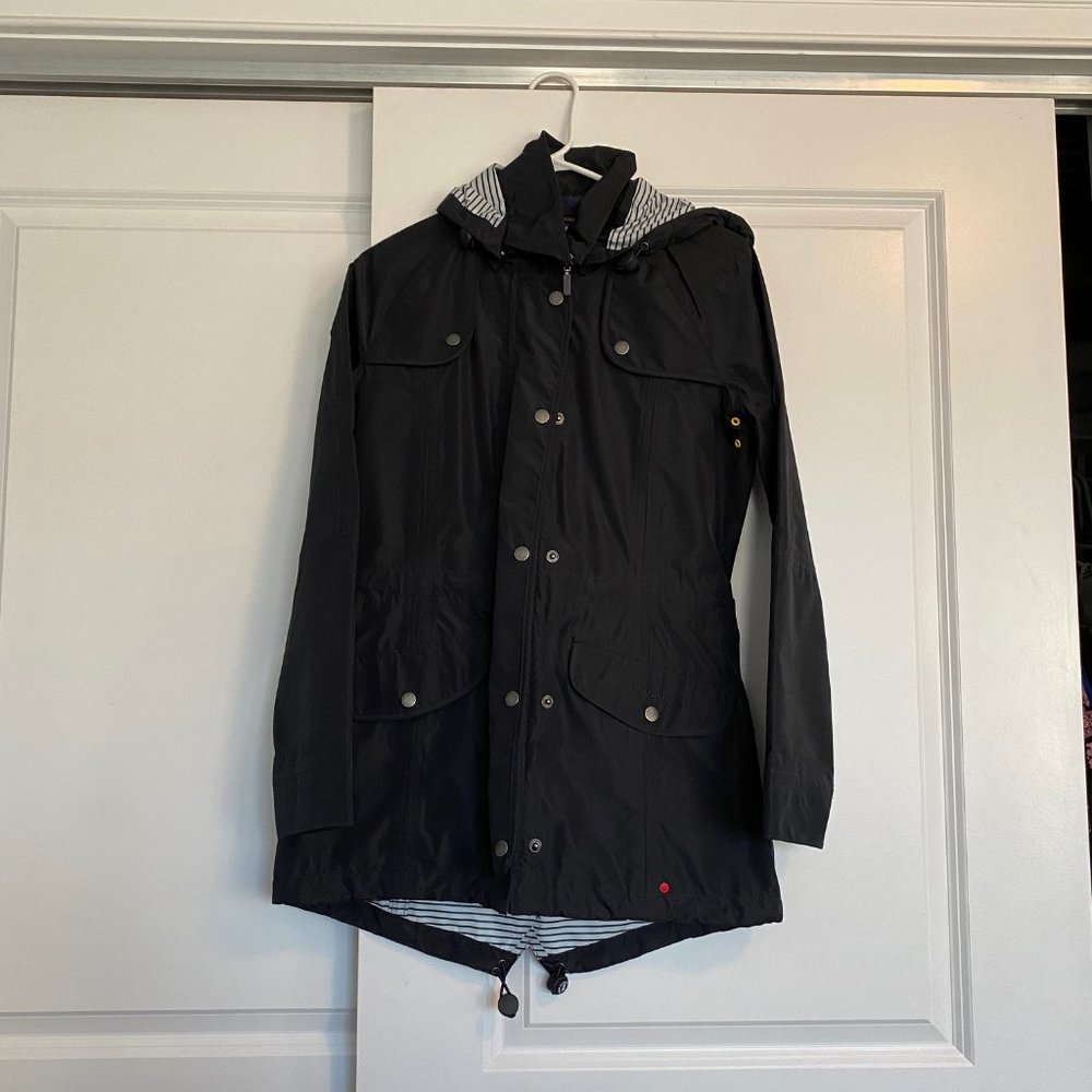 Barbour Navy Rain Jacket